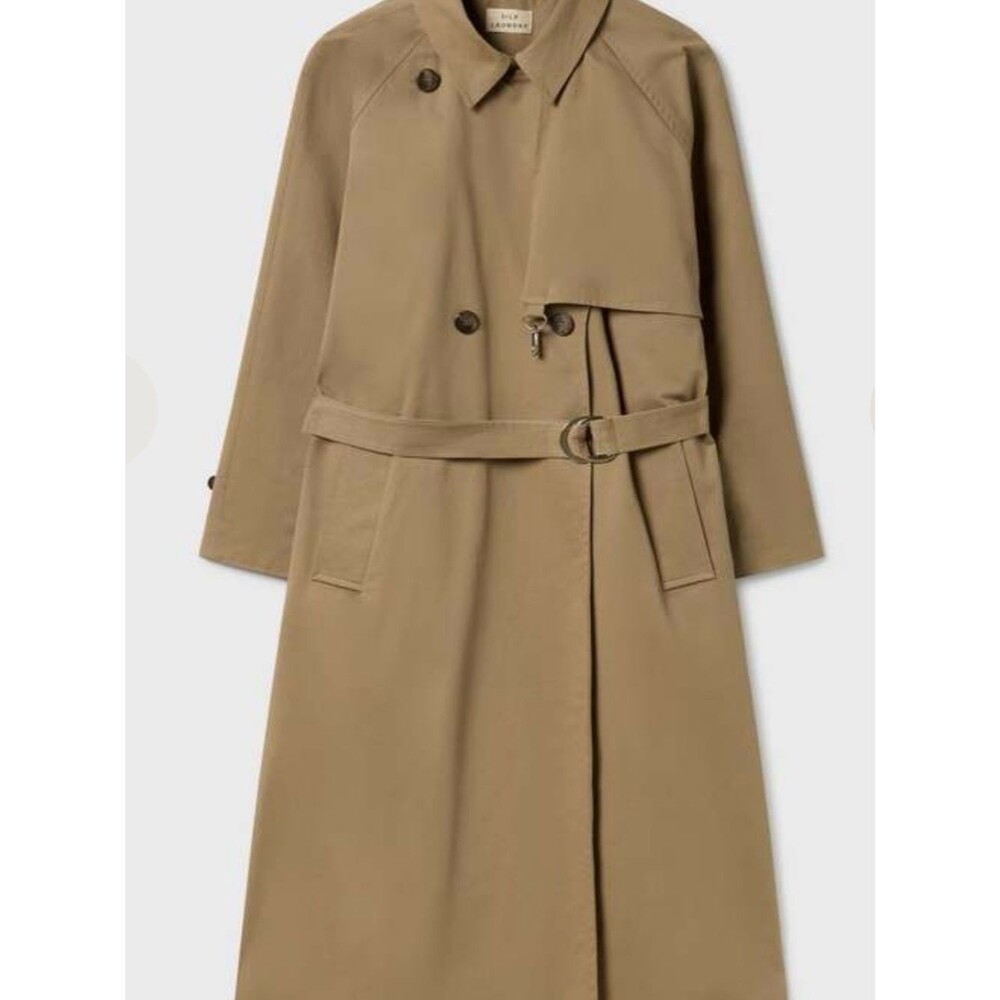 Silk Laundry The Italian Trench Coat XS NWT